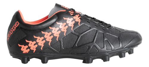 Botines Kappa Invictus Fg Unisex Fútbol Negro