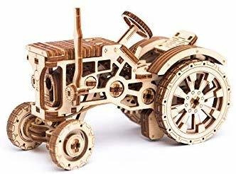 Wooden.city Tractor | Mecánica Kit Modelo | Puzzle Set | Reg
