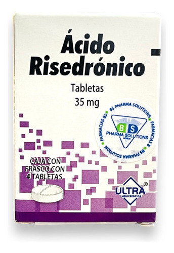 Ácido Risedronico 35 Mg C/4 Tab Ultra / Risedronato 35 Mg