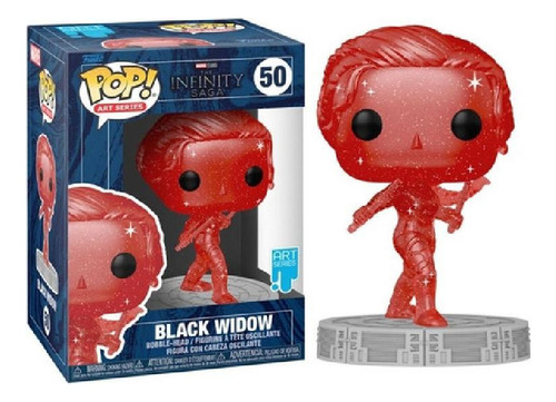 Libro - Funko Pop  Black Widow - Infinity Saga