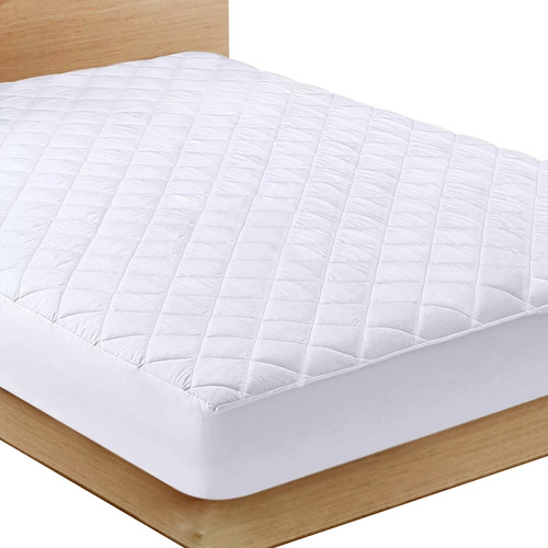 Cubre Colchón Individual Protector De Cama 100% Impermeable