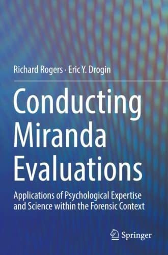 Libro: Conducting Miranda Evaluations: Of Psychological And