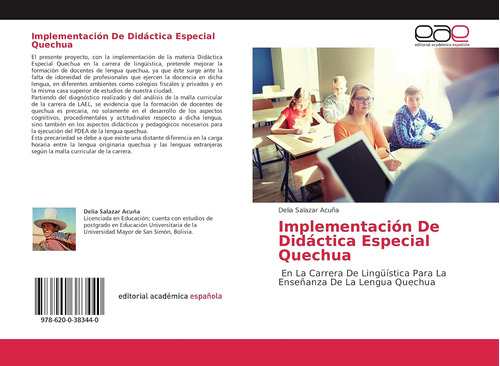 Libro: Implementación De Didáctica Especial Quechua: En La C