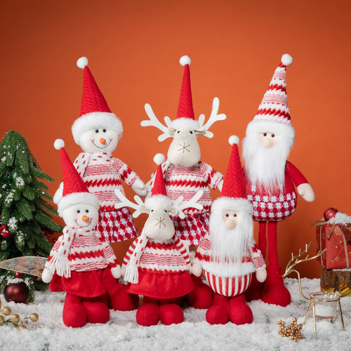 Muñeco De Peluche De Navidad Decoración Regalos Papa Noel