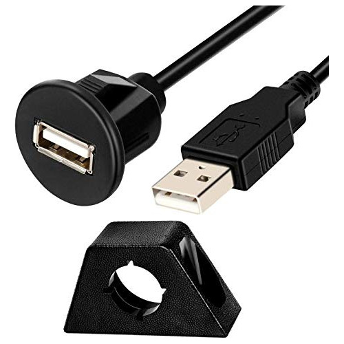 Usb De Montaje 2 0 Ras Cable Redondo Masculino Solo Pue...