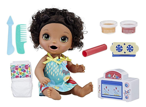 Baby Alive Snackin Baby Aa - Muñeca Bebé Para Niñas