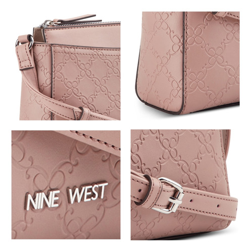 Bolsa Cross Body Para Mujer Nine West Rosa Nye558269