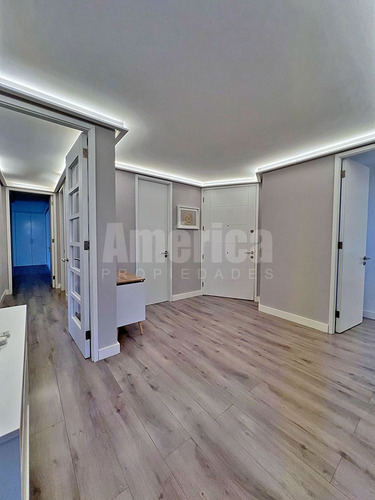 Elegante Depto Remodelado 168m² En Barrio Noruega, Las Conde