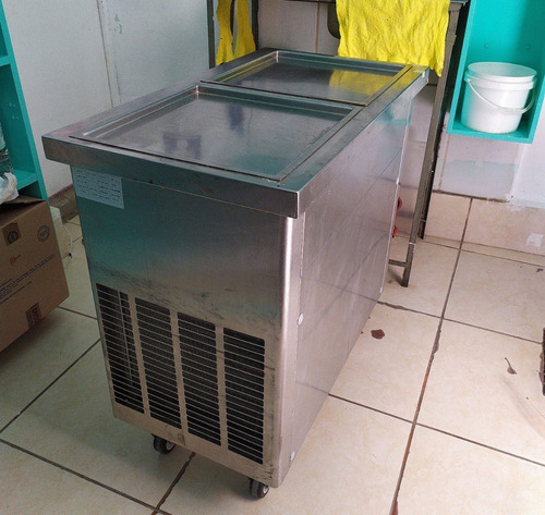 Maquina De Helado Frito De 2 Planchas - Buen Precio