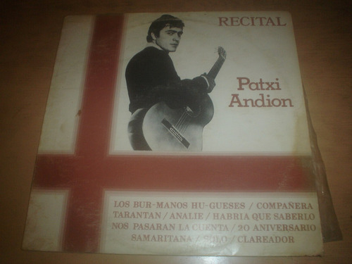 Patxi Andion - Vinilo  Recital