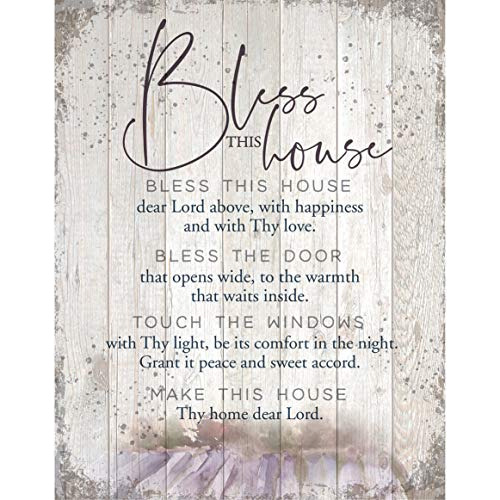 Placa De Madera  Bless This House  Fabricada Ee. Uu., 1...