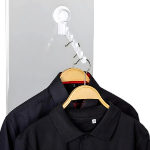 Colgante Con Ventosa Organizador D Ganchos Colgadores D Ropa