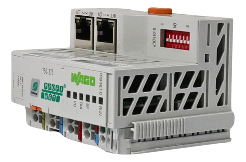 Wago 750-375 Acoplador De Bus Profinet Io Interfaz Ethernet