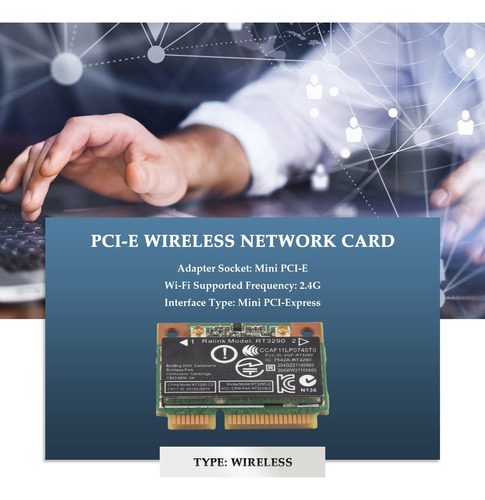 Wifi Wifi + Bluet, 150 Mbps, 2,4 Ghz, Rt3290 802.11b/g/n