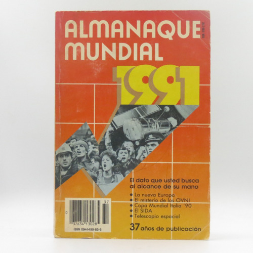 Almanaque Mundial 1991 Ed. América