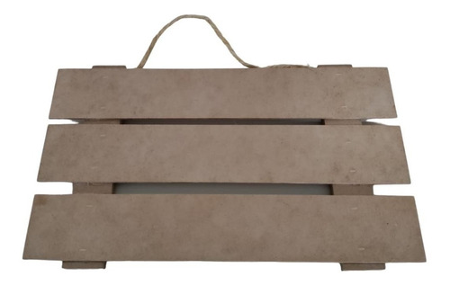 Letrero Colgante Para Decoración Mdf Sin Pintar Pack 6