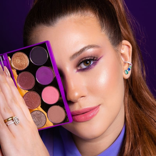 Imagem 4 de 7 de Paleta De Sombra Purple Niina Secrets By Eudora