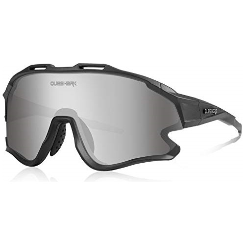 Lentes Deportivos Para Ciclismo Polarizadas Color Negro