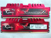 Comprar Memoria Ram Ddr3 8gb (2x4gb) 1600mhz Gskill Ripjaws X 