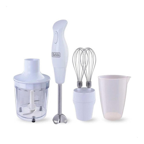 Imagen 2 de 2 de Mixer Black+Decker HB1003WC blanco 220V - 240V 50 Hz x 60 Hz 500W