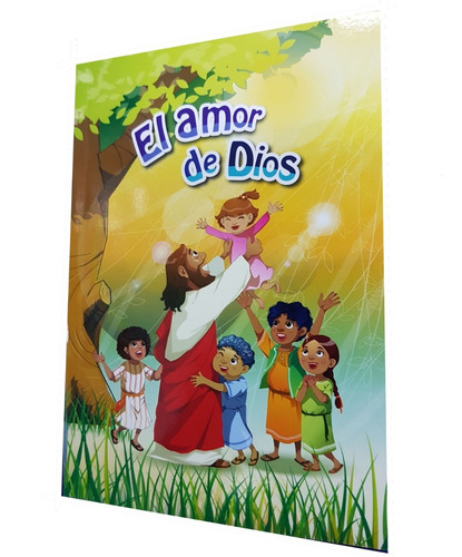 Caja 96 Historias Bíblicas Ilustradas Del Amor De Dios Niños