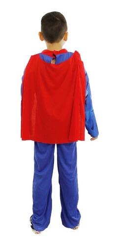 Imagen 4 de 4 de Disfraz Licencia Superman Fantasy Ruz