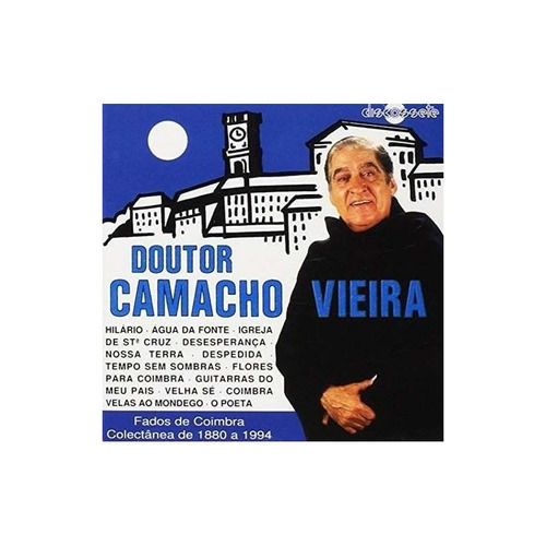 Doutor Camacho Vieira Fados De Coimbra Portugal Import Cd