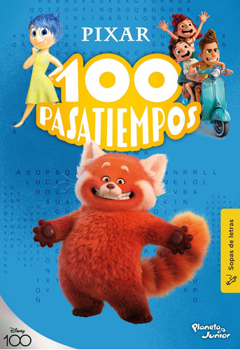 100 Pasatiempos: Sopas De Letras. Pixar Disney Planeta