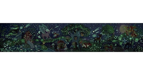 Puzzle Bosque Mágico 1.5 Metros Largo Hp1633 Impobarato