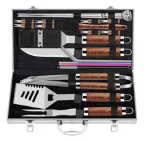 Comprar Juego De Utensilios De Parrilla Romanticist, Acero Inoxidabl