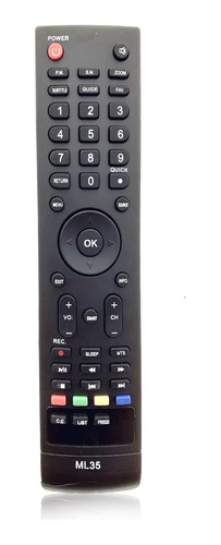 Control Remoto 3842  Smart Tv Hitachi Lcd474 Cdh-le39smart04