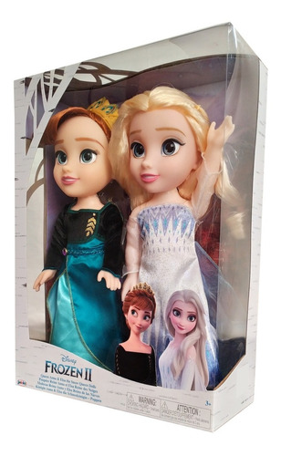 Jakks Pacific. Set De Muñecas Anna Y Elsa, Reinas Frozen 2