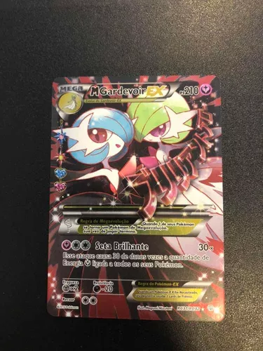 Carta Pokémon Gardevoir Ex, Brinquedo Pokémon Nunca Usado 71669351