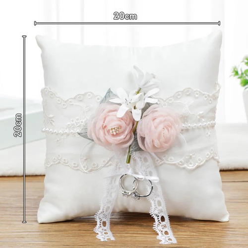 Para R Anillos De Boda Almohada Joyería Almohada Cojín