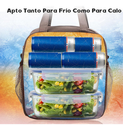 Lonchera Portátil Para Aislamiento Térmico Bolsa De Lonchera