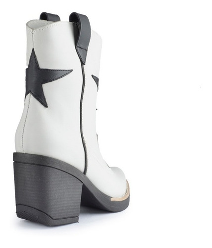 Imagen 9 de 9 de Botinetas Texanas Botas De Mujer De Cuero Vinci - Ferraro