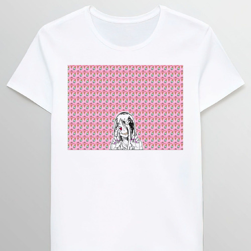 Remera Anime Manga Cute Bad Girl Patterns Ice Cream 99255322