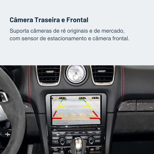 Módulo Carplay Wireless Sem Fio Apple Android Porsche Pcm3.1