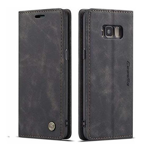 Estuche Para Samsung Galaxy S8 Tipo Cartera Soporte Tapa