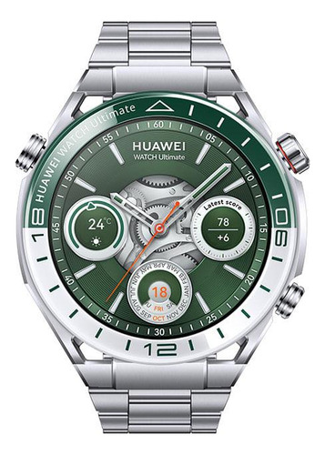 Huawei Smartwatch Ultimate tela de 1.5" com pulseira de aço inoxidável - cor verde