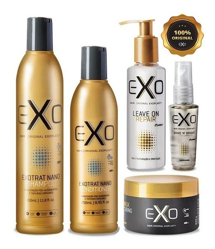 Exo Hair Kit Manutenção Pós-progressiva (5 Produtos)+ Brinde