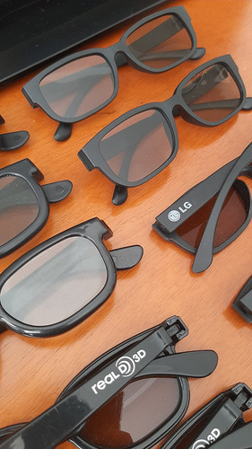 Lentes 3d Para Tv Y Cine (Usado)