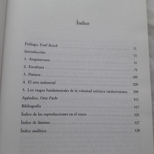 El Arte Industrial Tardorromano - Alois Riegl - Visor 1992 (Usado)