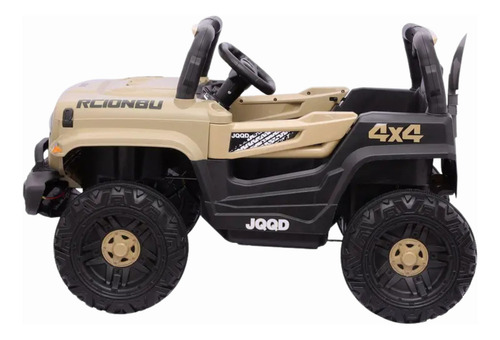 Carro Elétrico Infantil Jipe Off-road 12v Bege Zippy Toys