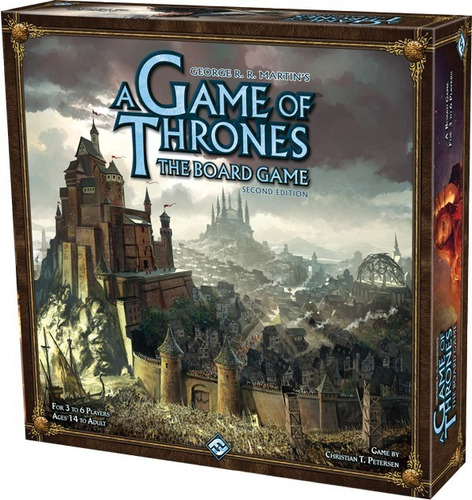 Game Of Thrones Board Game 2nd Ed (inglés) Juego De Mesa