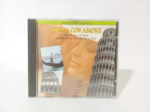 Cd Italia Con Amore / The Strings Of Paris / Jean Paul De La