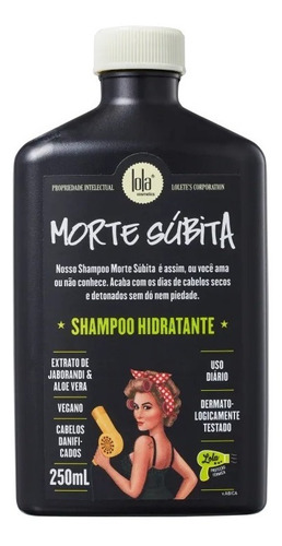 Shampoo Lola Morte Súbita Hidratante 250g