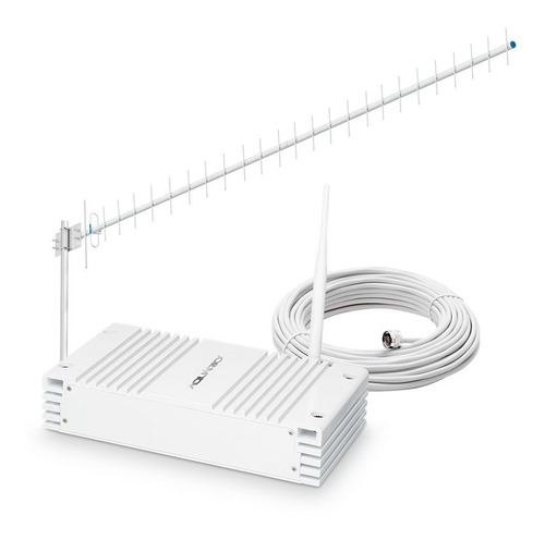 Repetidor De Sinal De Cel. 700mhz 70db Rp-770 + Antena