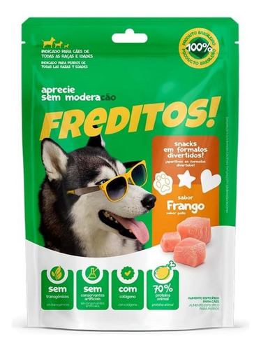 Petisco Para Cães Freditos Frango 50g