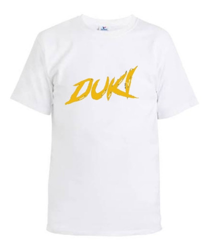 Playera Camisa Logo 1 Duki Colores